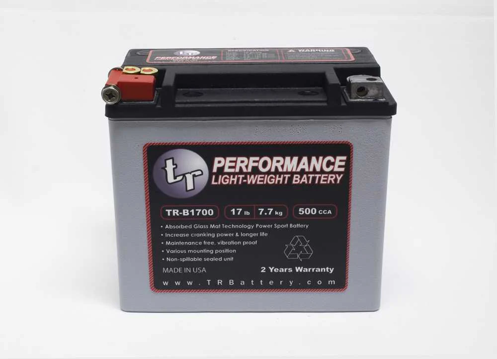 Tomioka Racing TR-B1700R 17 lbs Right-Side Positive/ 7.7Kg Performance Light-Weight Battery