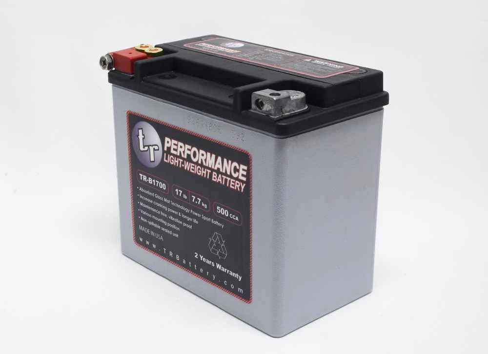 Tomioka Racing TR-B1700R 17 lbs Right-Side Positive/ 7.7Kg Performance Light-Weight Battery - Image 2