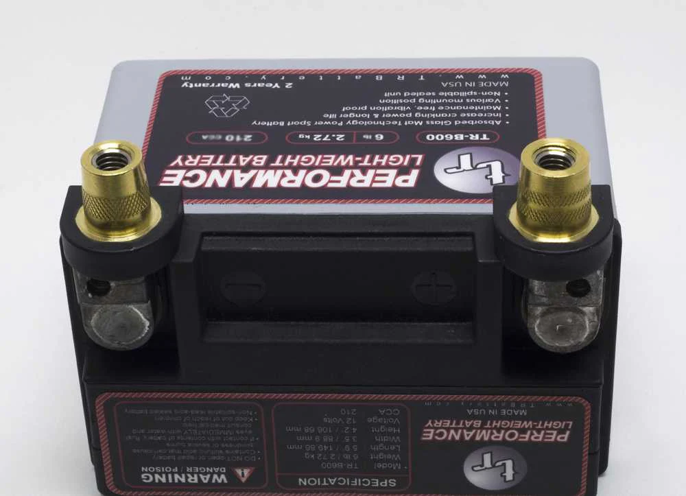 Tomioka Racing TR-B1700R 17 lbs Right-Side Positive/ 7.7Kg Performance Light-Weight Battery - Image 3