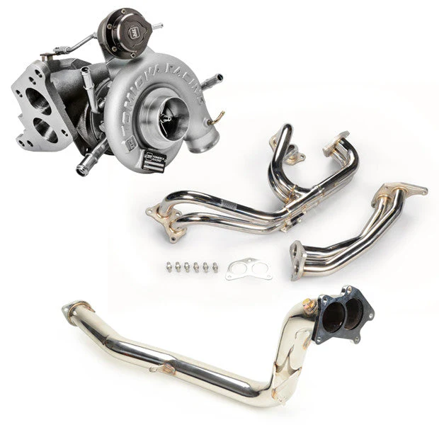 TR GTX2971 Ball-Bearing Twin Scroll Turbo Kit Stock Replacement for Subaru 02-07 WRX & 04-18 STI