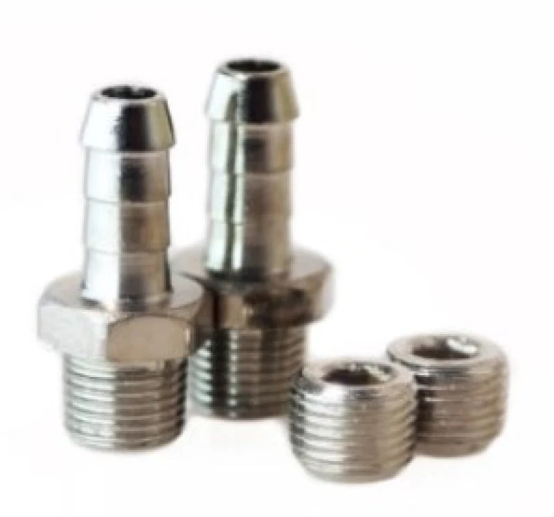 Turbosmart WG50/60 1/8NPT - 6MM Hose Tail Fitting Kit w/ Plug - Image 2