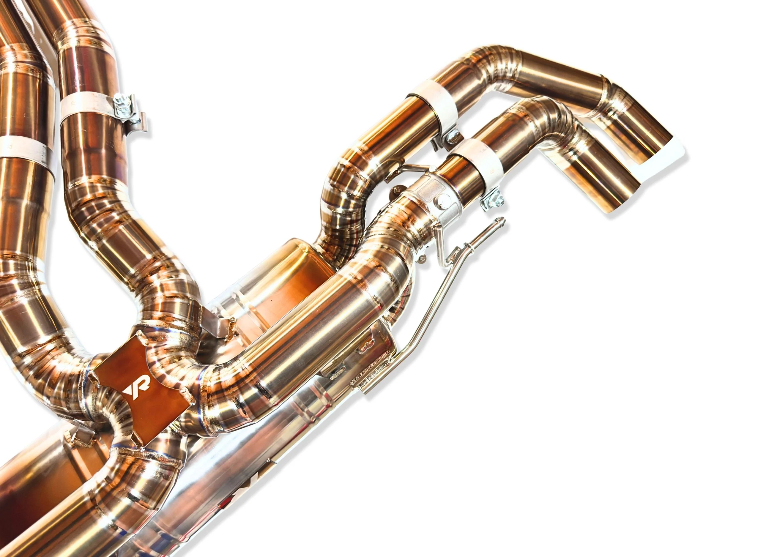 Yonristic Audi RSQ8 Exhaust VANTA Edition Valved Catback Doulbe X-pipe 3'' - Image 4